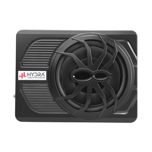 Hydra 10SW 10 Inch Imported Metal spider Underseat 800Watt Subwoofer  (Powered , RMS Power: 180 W)