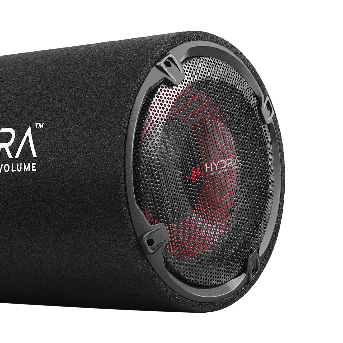 Hydra HY-SONIC 12ABT 12 Inch Active Round car Basstube with inbuilt amplifier Subwoofer  (Powered , RMS Power: 550 W)