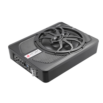 Hydra 10SW 10 Inch Imported Metal spider Underseat 800Watt Subwoofer  (Powered , RMS Power: 180 W)