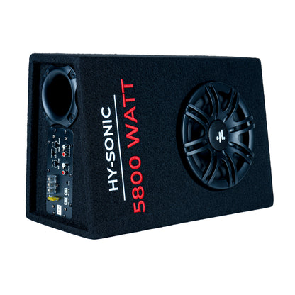 Hydra HY-SONIC 5800WATT 8 inch active enclosure Subwoofer  (Powered , RMS Power: 500 W)