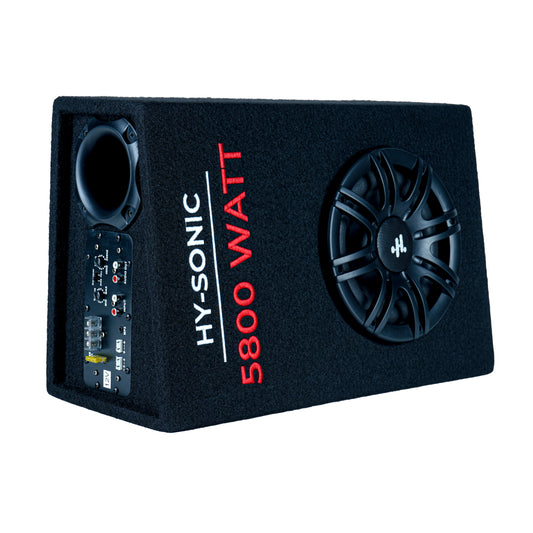 Hydra HY-SONIC 5800WATT 8 inch active enclosure Subwoofer  (Powered , RMS Power: 500 W)